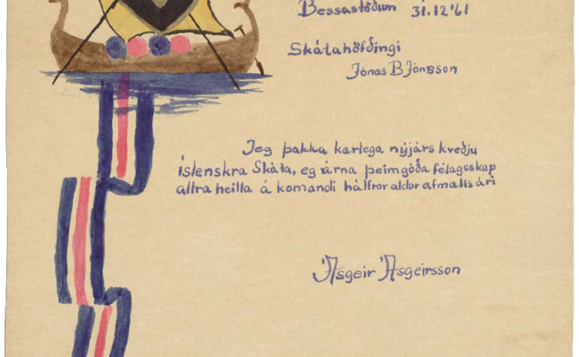 Upphaf 50. starfsárs skátahreyfingarinnar á Íslandi áramótin 1961